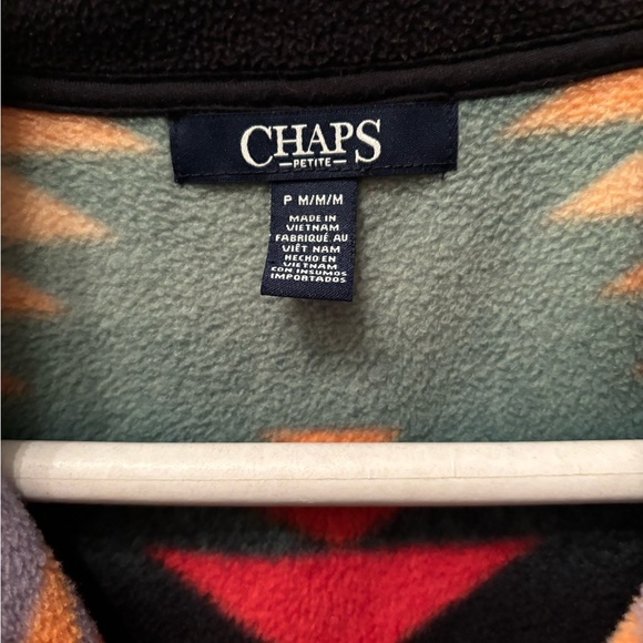 Chaps zippered southwestern best size PM - Picture 2 of 2